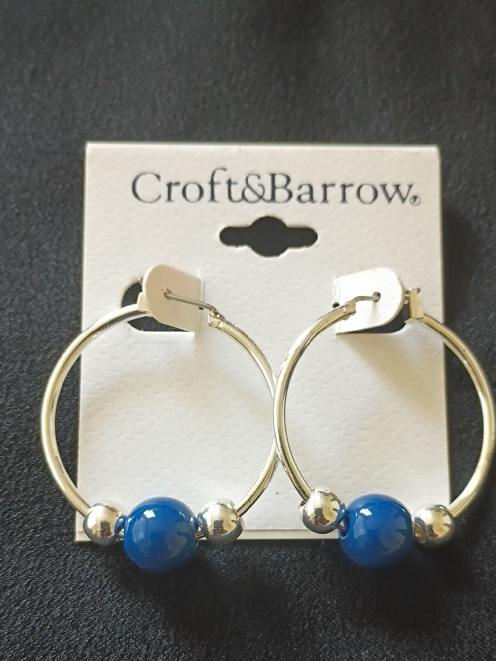 Silver Hoops
